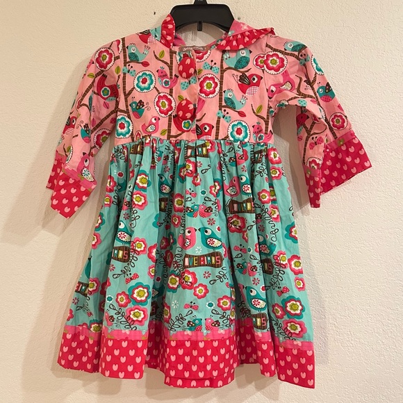 Jelly The Pug Other - Jelly the Pug, Long Sleeve Dress with Hood, Size 5